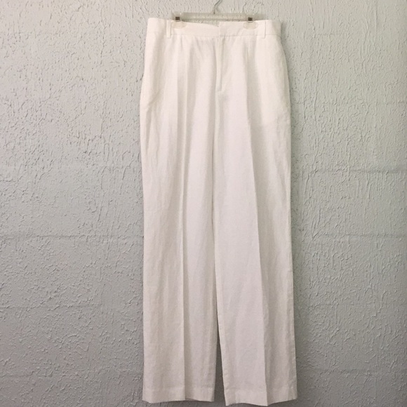 J. Crew Pants - NWT J Crew White Linen Pants